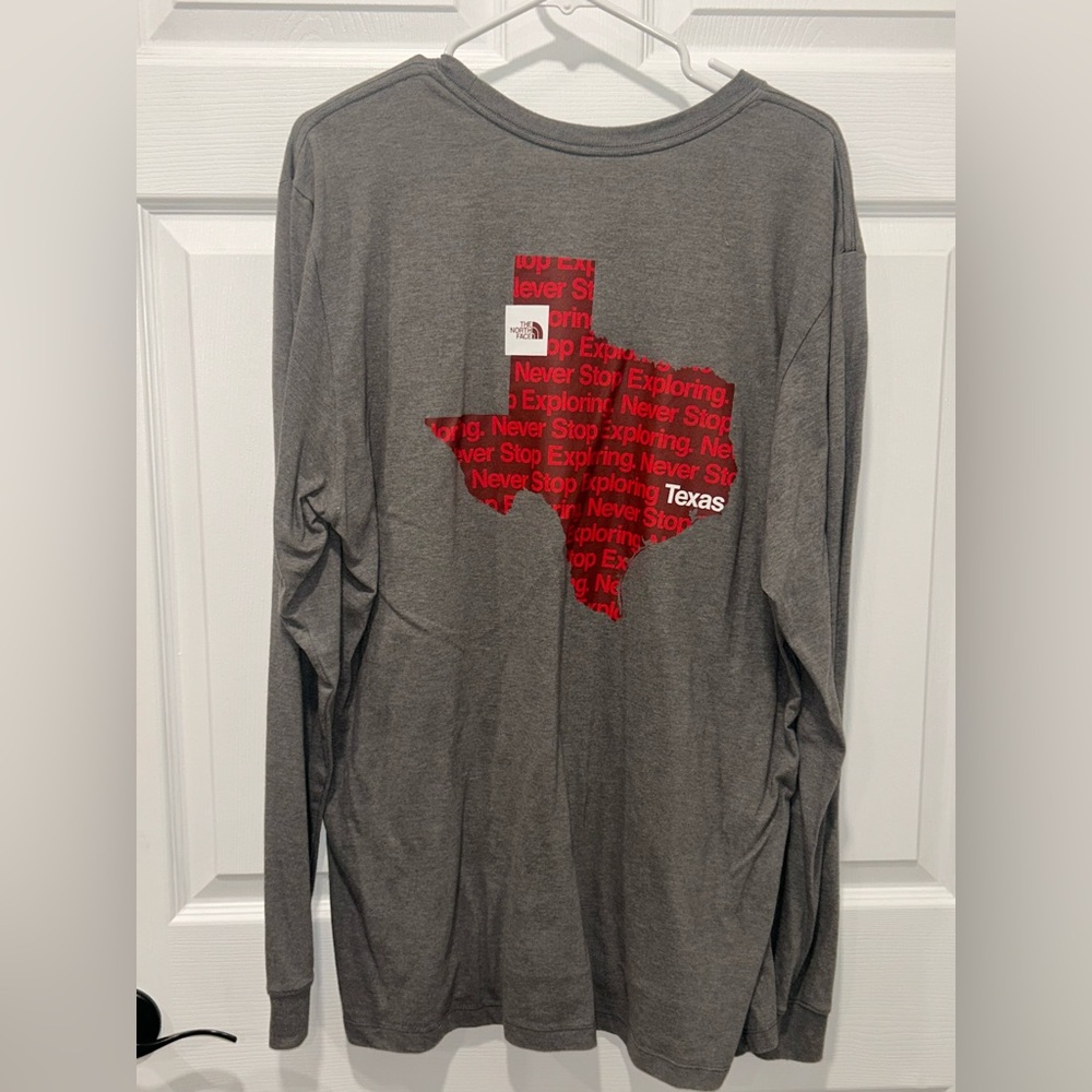 The North Face Men's Never Stop Exploring Texas Long Sleeve Tee Size XL - Picture 4 of 5